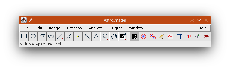 Console d'AstroImageJ