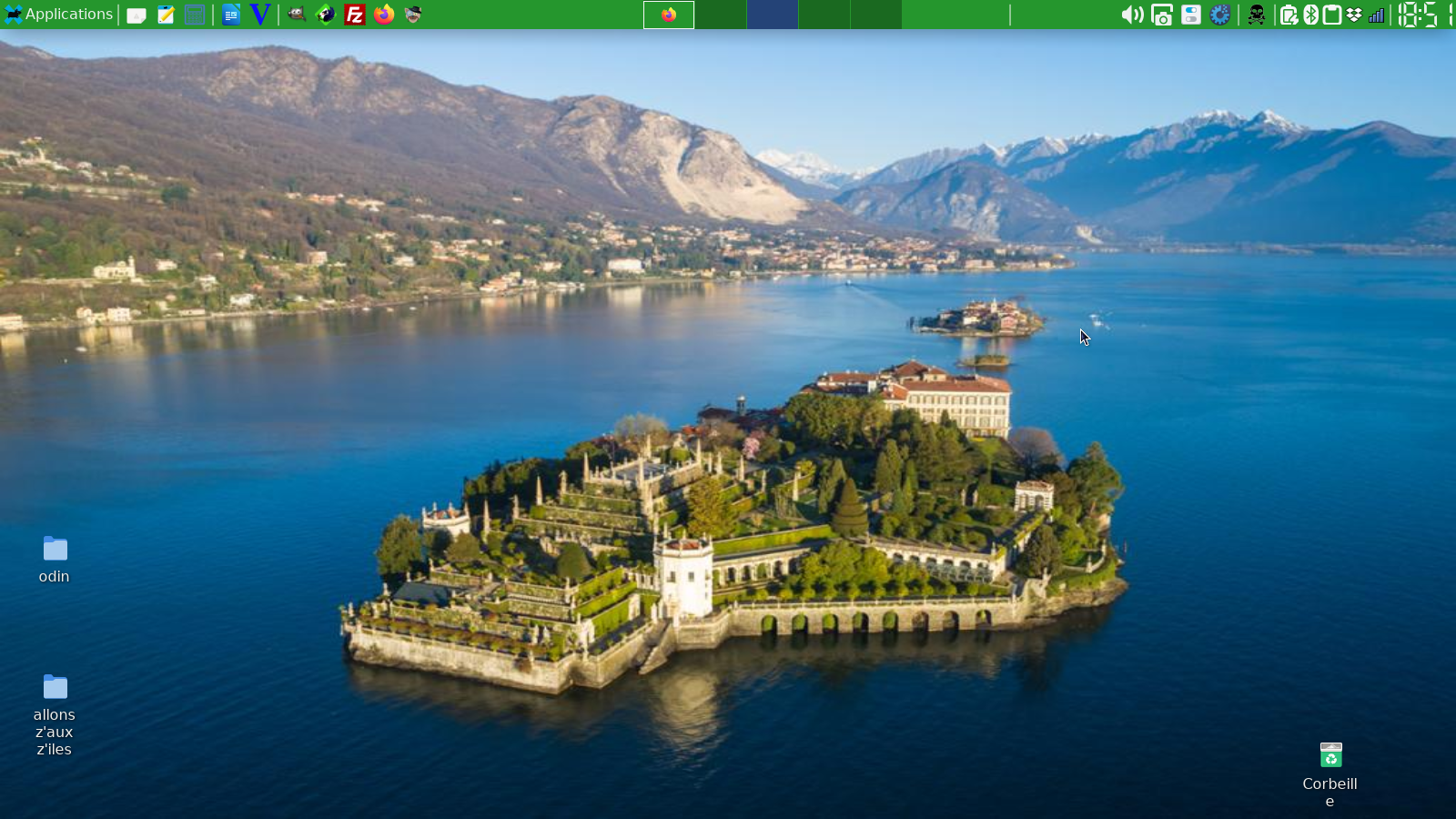 exemple de bureau xfce
