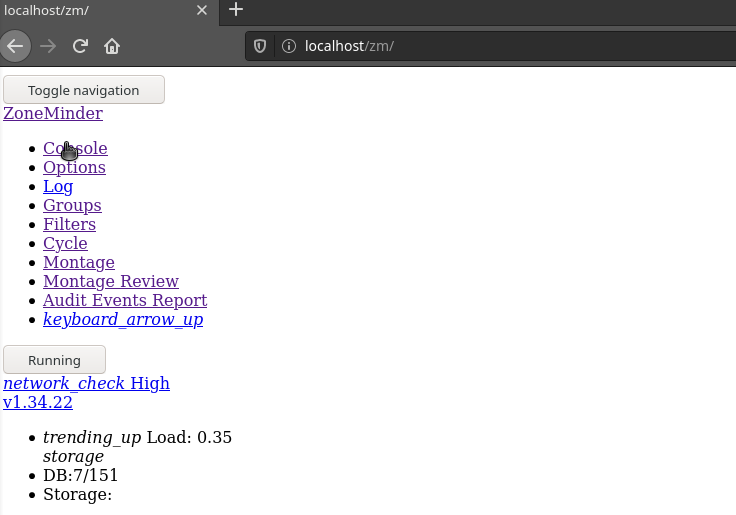 mageia_8_-_zoneminder_sans_php-ctype