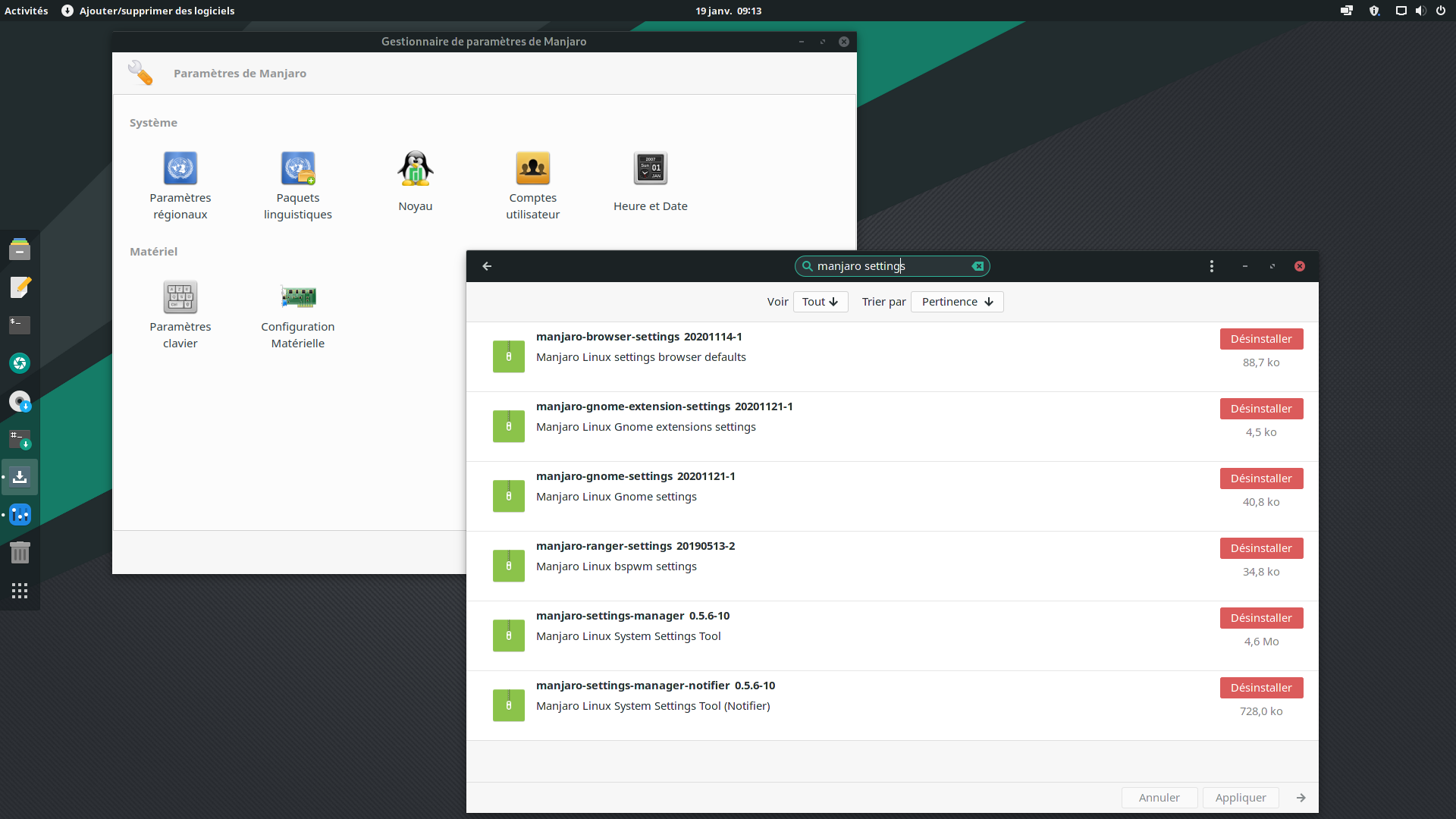 manjaro-settings-manager-gnome