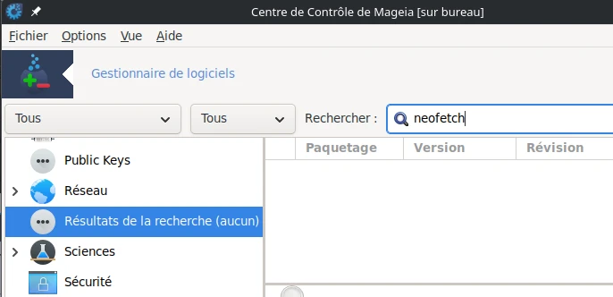 neofetch ccm