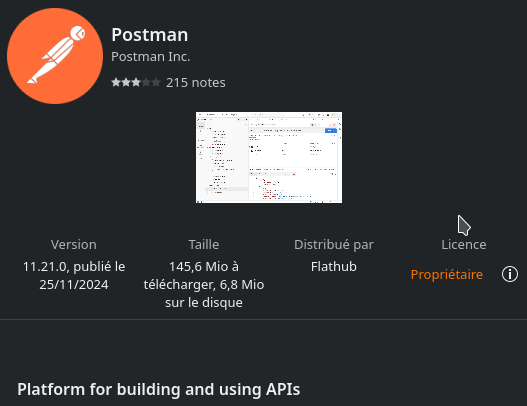Discover screenshot of Postman