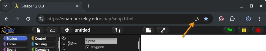 Snap! Webapp Installer