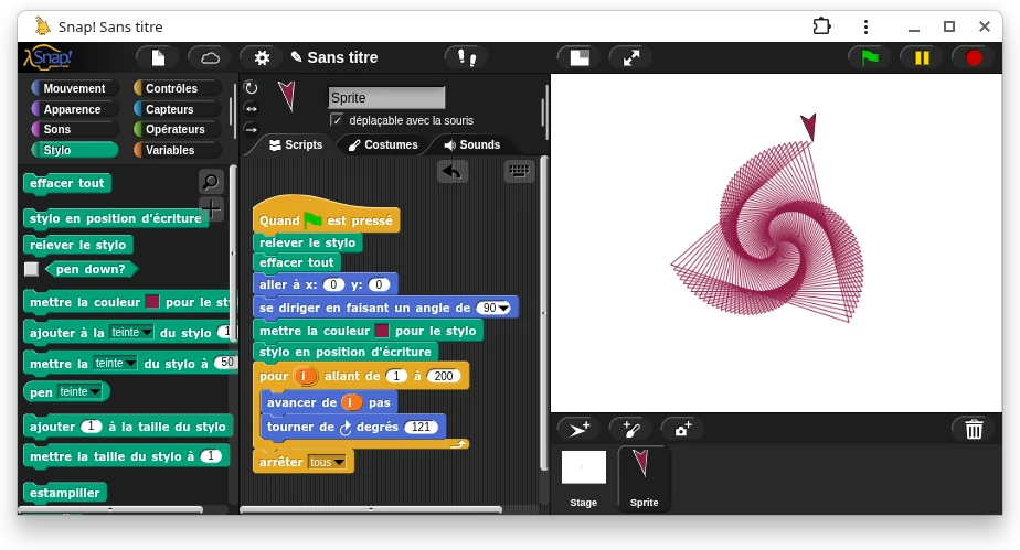 Snap! Webapp Interface