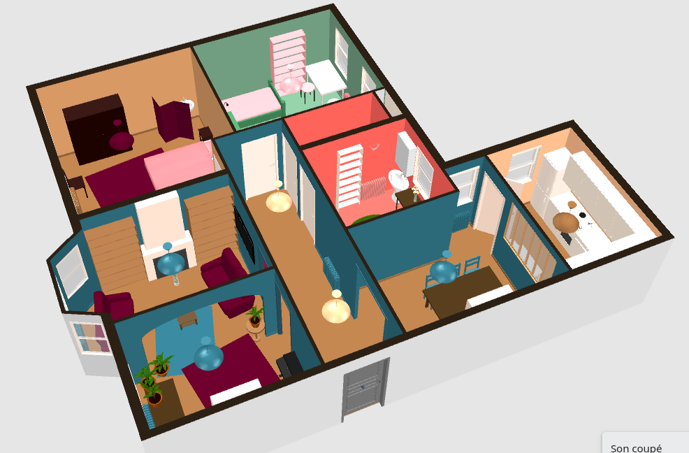 exemple création sweethome3d