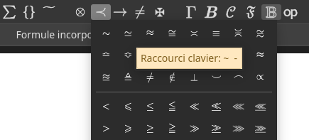 Image un menu maths déployé